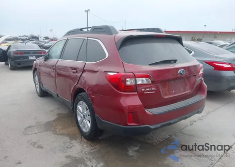 2015 Subaru Outback 2.5I Premium z USA, uszkodzony, nr VIN 4S4BSBDC8F3277114